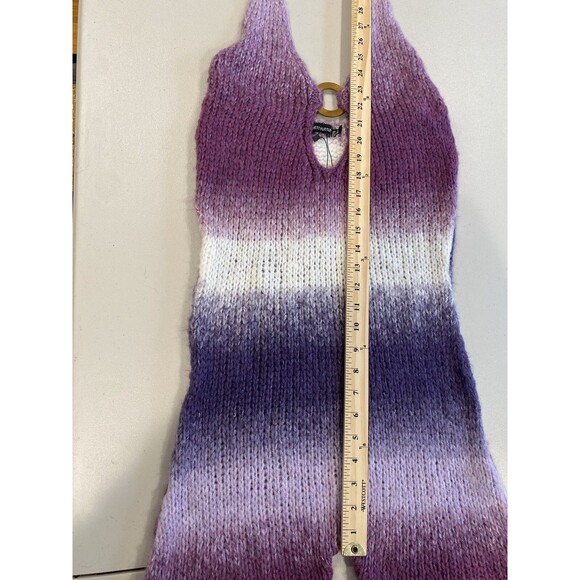 NEW PrettyLittleThing Romper Women Small Ombre Knit Stretch Travel Cover Up - Picture 6 of 8